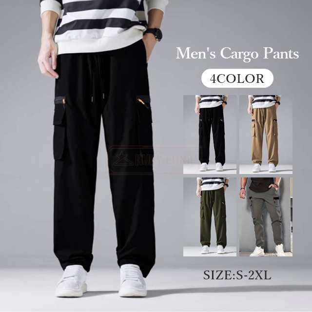 最安挑戦 春新作 新作 送料無料 カーゴパンツ メンズ ワークパンツ 作業着 作業服 ミリタリーパンツ 春秋 カジュアルパンツ 作業ズボン 通勤 ゆったり ストレートパンツ ボトムス ワイドパンツ ア