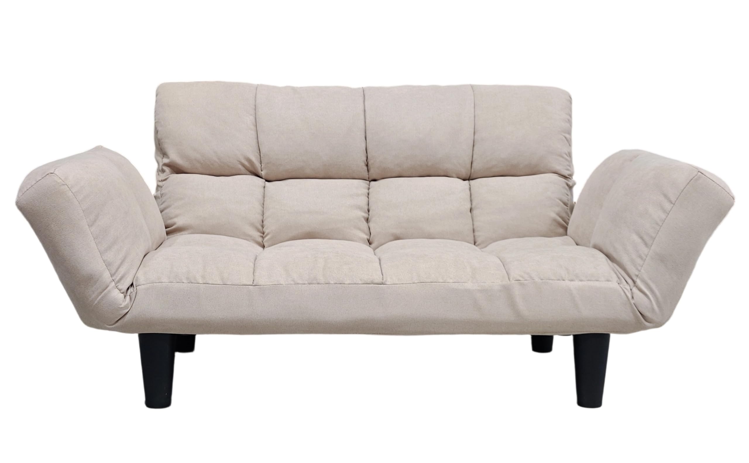 ソファ 2人掛け ローソファ リクライニングソファ コンパクト おしゃれ 韓国インテリア 新生活 一人暮らし ワンルーム greal (ベージュ)