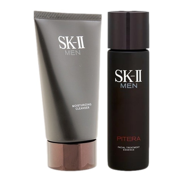 エスケーツー（SK-II／SK2） MEN モイスチャライジング クレンザー ＋ FT エッセンス セット 120g+230ml