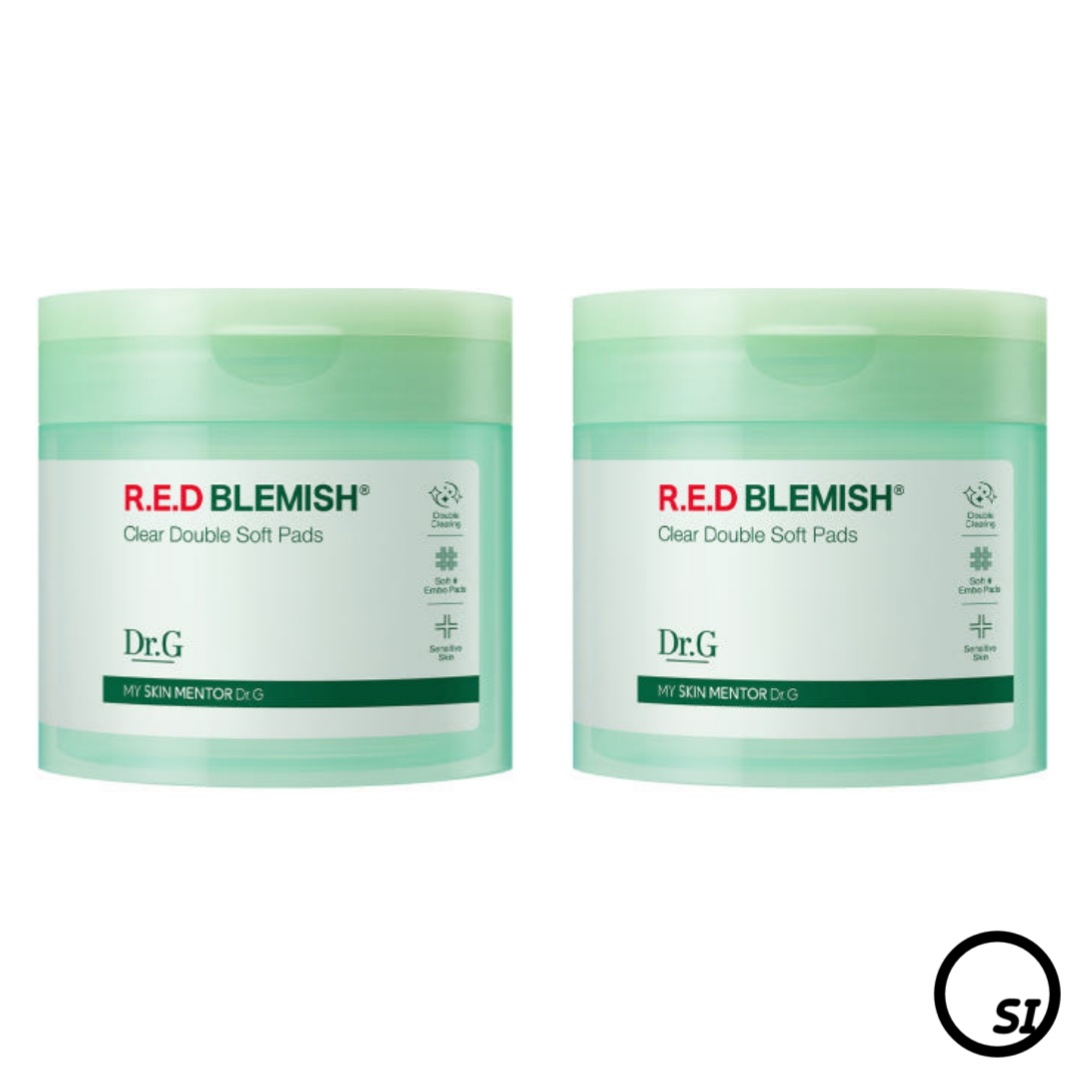 【1+1】レッド ブレミッシュ クリアダブル 結パッド 60枚 + 60枚 4,632円