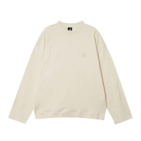 M 長袖Tシャツ CQK KRFC-RT18000OW シェード マイクロベロア スウェットシャツ 1800 オフホワイト