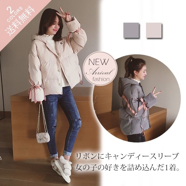 中綿コート レディース ダウン風ジャケット 防寒 厚手 あったか ショート丈 フード付き 帽子 きれいめ アウター 可愛い おしゃれ