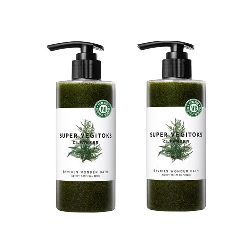[1+1]スーパーベジトックス クレンザー 300ml 2本 3種 / メイク クレンザーメイク落とし メイク落とし ジェル クレンザー ジェル クレンザー