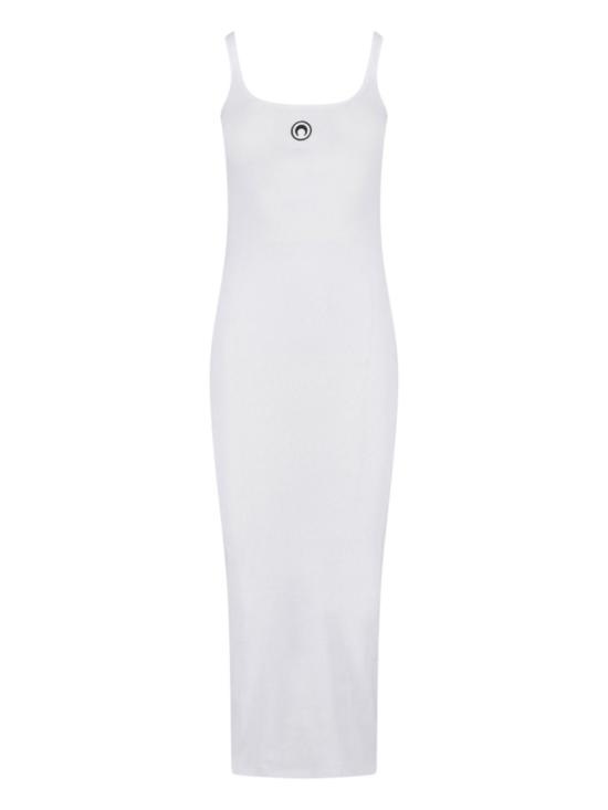 MARINE SERRE Women Dresses WDR483A CJER0011WH10 White
