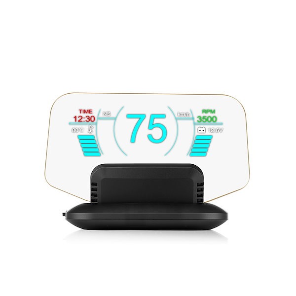 Qoo10] ヘッドアップディスプレイ obd HUD