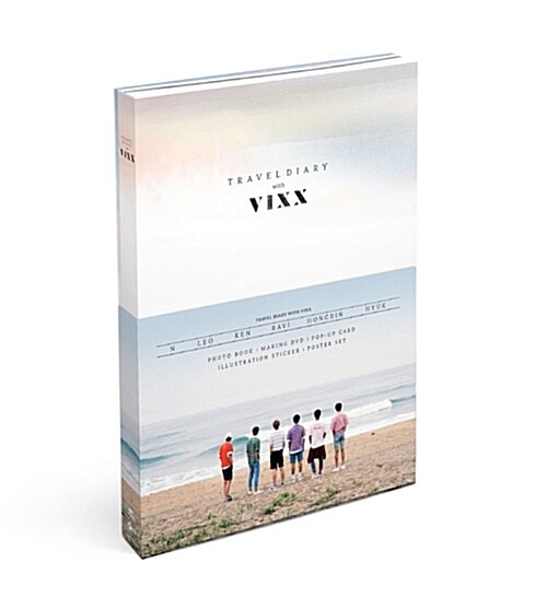 (未開封新品) （初版フォトブック）VIXX 2016写真集 Travel Diary With VIXX