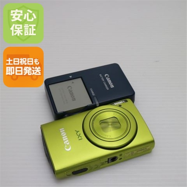 新品同様 IXY 600F グリーン Canon デジカメ 169