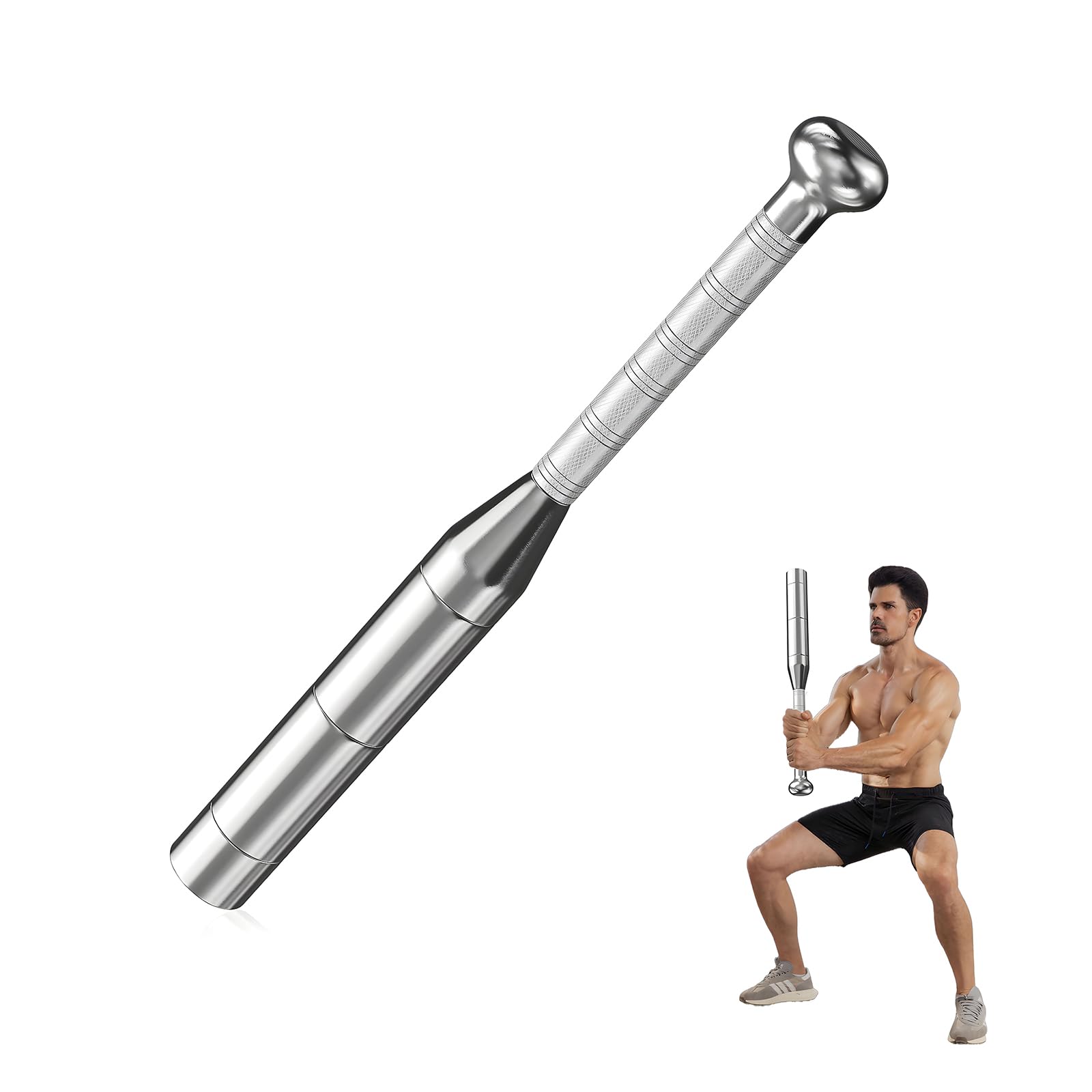 クラブベル ダンベル アイアンバット 筋トレ器具 エクササイズ ワークアウトバー ジム機器 3～8kg 6 段階調整可能 スチール製 クロストレーニング機材 6 機能一体型 6,641円