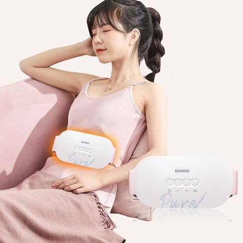 JAWUTU 腰ホットベルト 腹部 温熱ベルト 腰暖ベルト 3段階温度調節 軽量 ホットベルト 腹部 携帯便利 USB充電式 寒さ対策 彼女 電熱式 振動 健康グッズ 自宅 職場用 誕生日 プレゼント