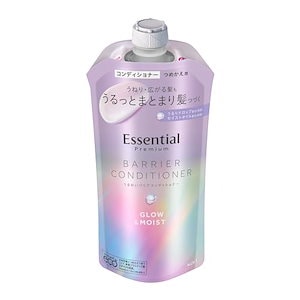 エッセンシャル プレミアム うるおいバリアコンディショナー グロウ＆モイスト つめかえ用 340ml