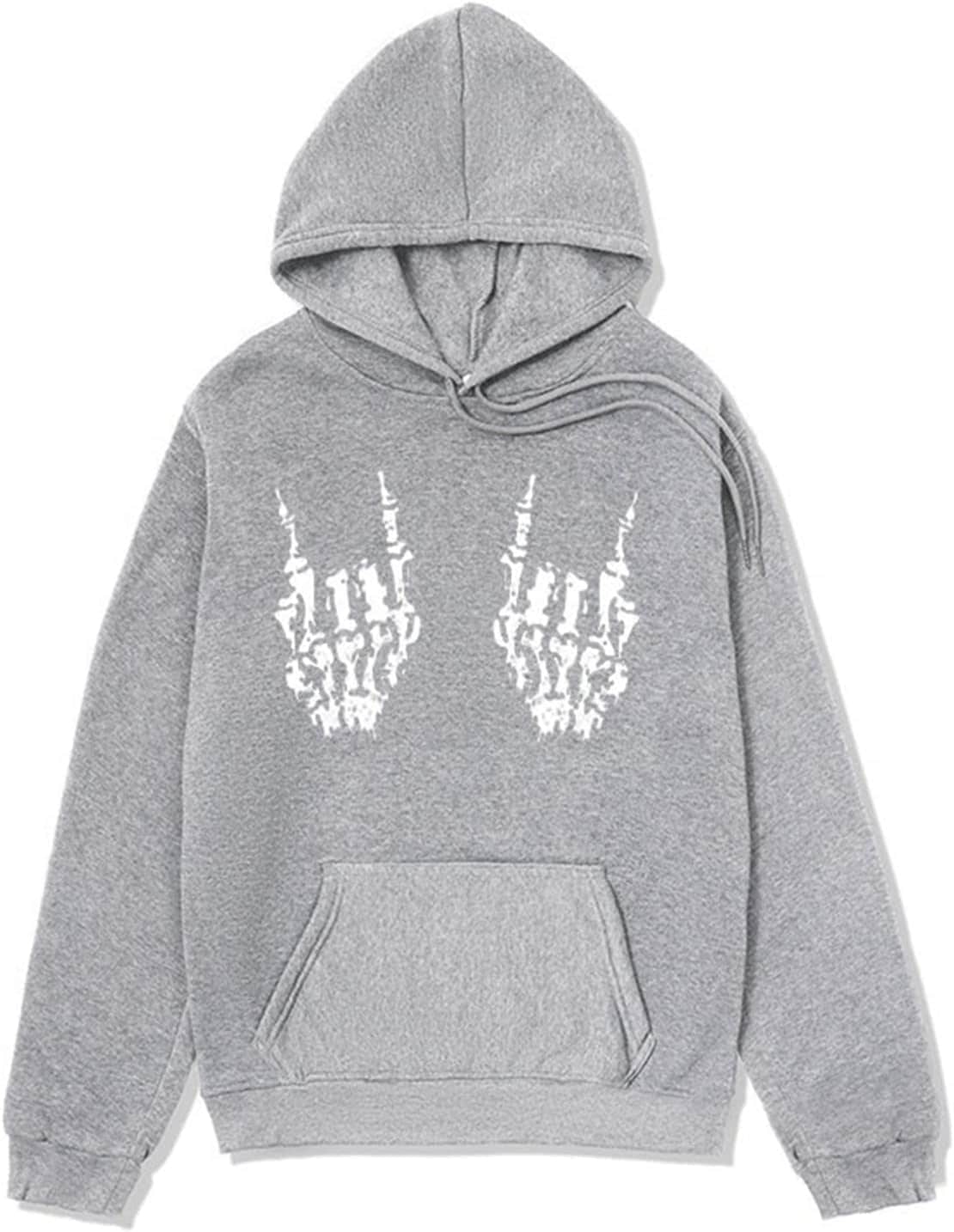 パーカー メンズ スカルプリント クールゴス ゴシックパンク ヒップホップ ロックファション ストリート 大きいサイズ トップス トレーナー プルオーバーパーカー グラフィック プリントパーカー 秋服