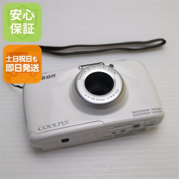 美品 COOLPIX W100 ホワイト コンデジ Nikon 168