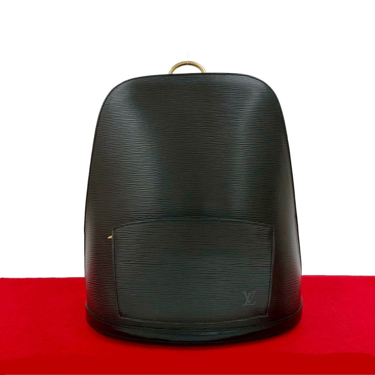 ヴィンテージ コブラン エピリュックサック レザー ブラック 480-2