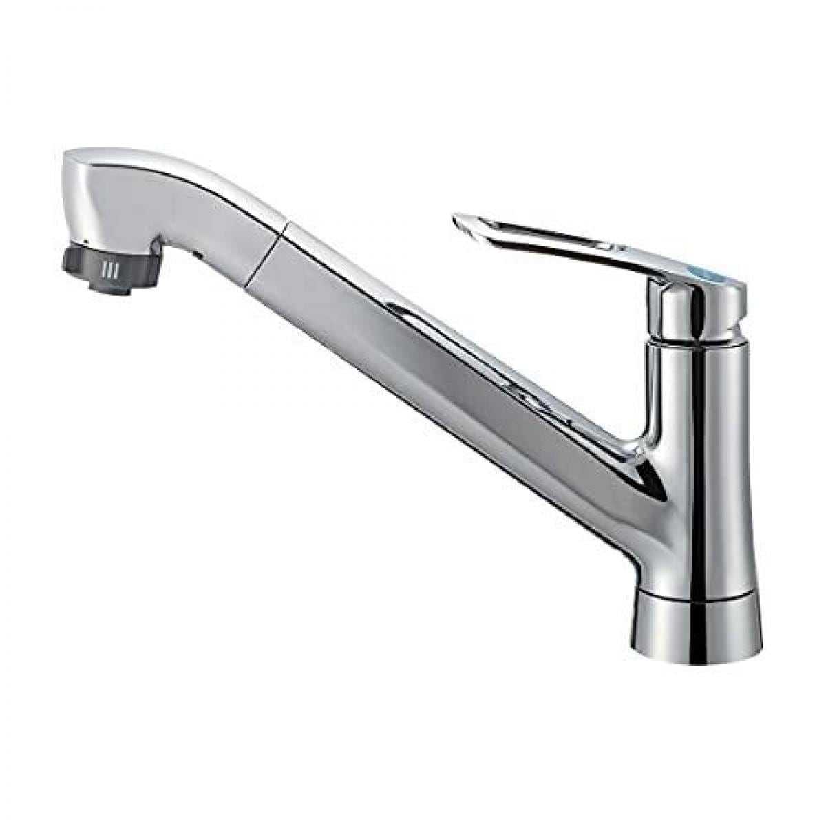三栄水栓 SANEI シングルワンホールスプレー混合栓 K87121E2TJV-13 一般地用 水栓金具 キッチン用 キッチン水栓 16,016円