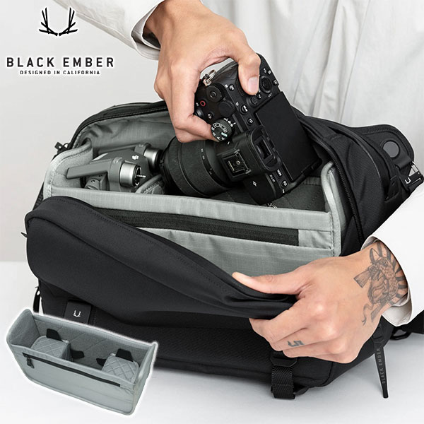 日本正規品 GRIP SLING12専用 インナーバッグ カメラ レンズ用 インナーケース メンズ ブランド 軽量 グリップスリング カメラインサート CAMERA INSERT 7225012