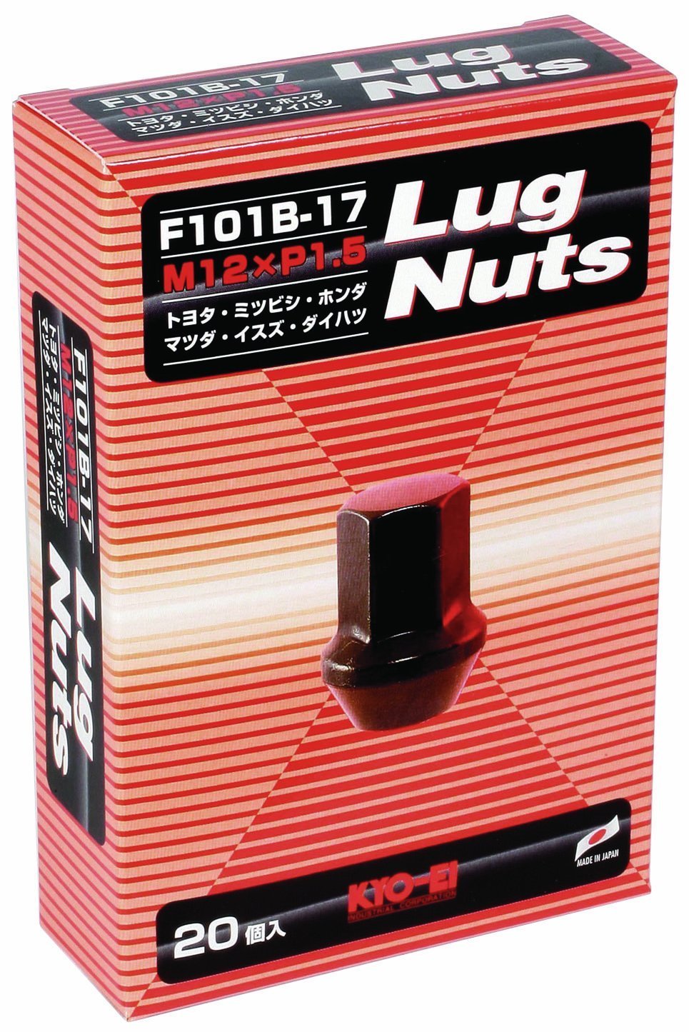 KYO-EI [ 協永産業 ] ラグナット [ 個数:20個入 ] [ 袋タイプ 17HEX ] M12 x P1.5 F101B-17-20P