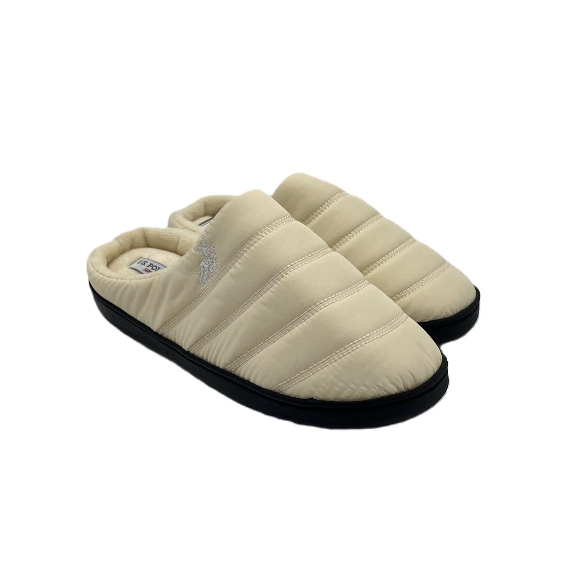 [ユーエスポロアッスン] クロッグ モックシューズ レディース ベージュ medium