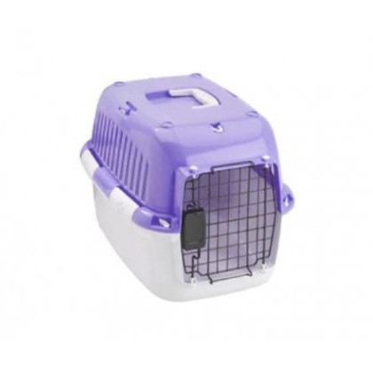 ファンタジーワールド ペット用 キャリーケース Mハードタイプ パープル