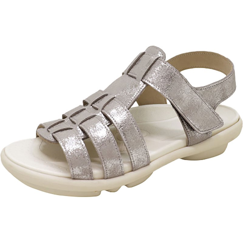 2ball ツヴォル TB204 編み込みグルカ風サンダル カジュアル サンダル tb204-sil 5,460円