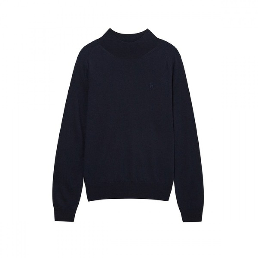 (ヘッジズレディース) 24FW ウールモックネックセーターネイビー HSSW4D909N2 17,376円