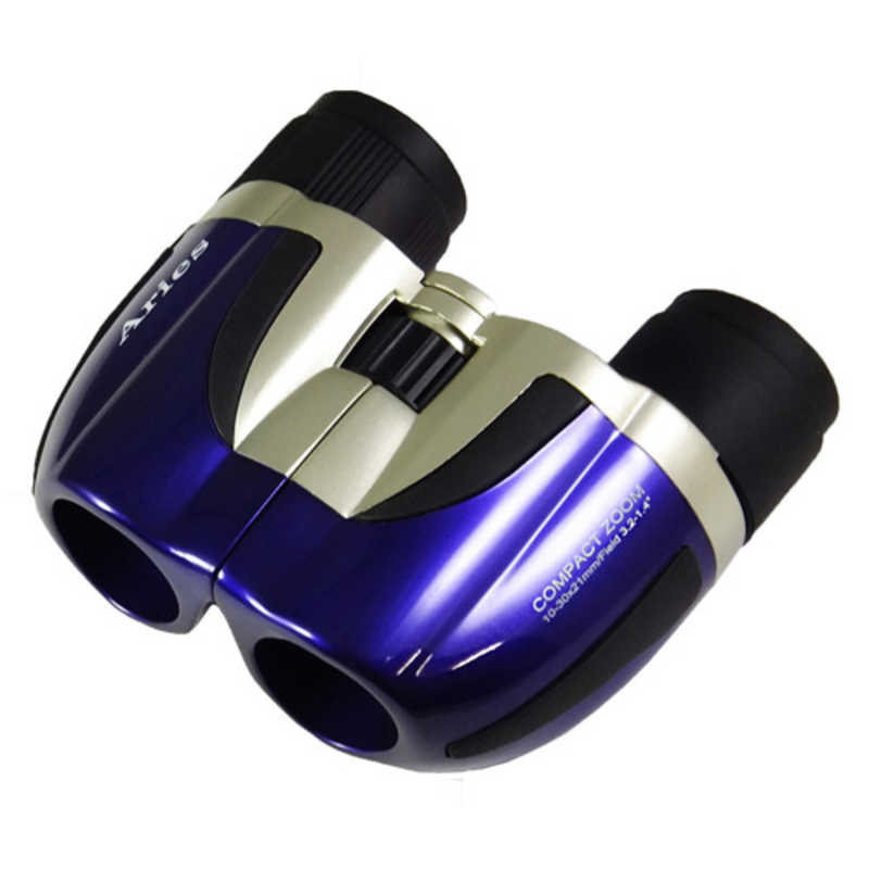 ミザールテック　双眼鏡 ズーム [ 10-30倍 / 径21mm ] パープル　SZ-21