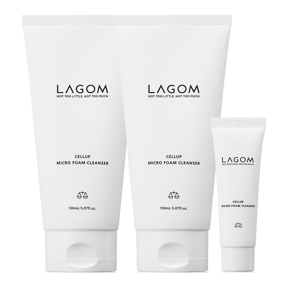 ラゴムセロップマイクロフォームクレンザー150ml 2p + 30ml 1セット