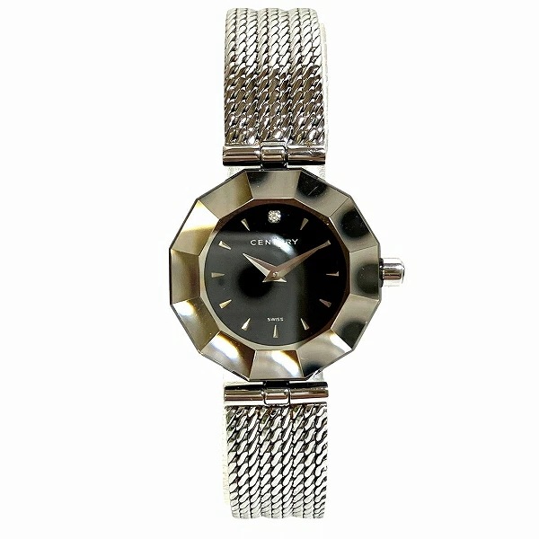 センチュリー タイムジェム クオーツ 時計 腕時計 レディース 【中古】