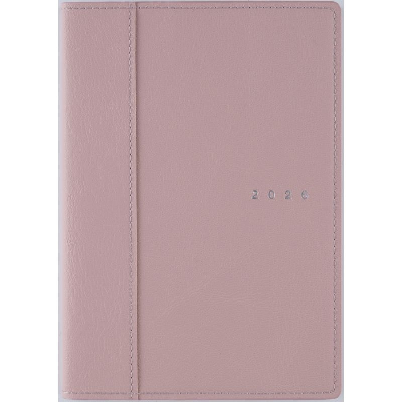 （まとめ買い）高橋書店 2026年 手帳 No.356 シャルム6 B6判 週間リンクアップ式＆月間ブロック式 ライトローズウッド [x3]