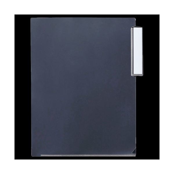 （まとめ） G-Aim 見出し付ホルダー A4 サイドインデックス YF-820-100 1パック（100枚） 2セット