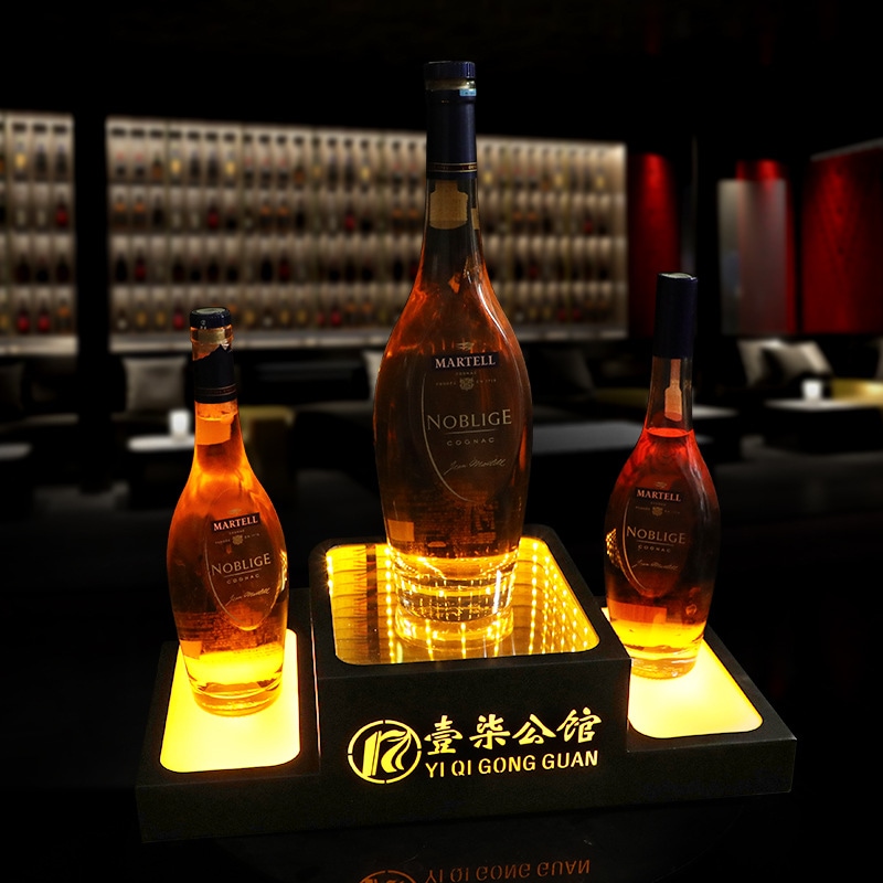 バーナイトクラブ3 Xoシャンパンプレイスタンド光るワインシートライブ放送室ミラーア表彰3層ワインスタンド