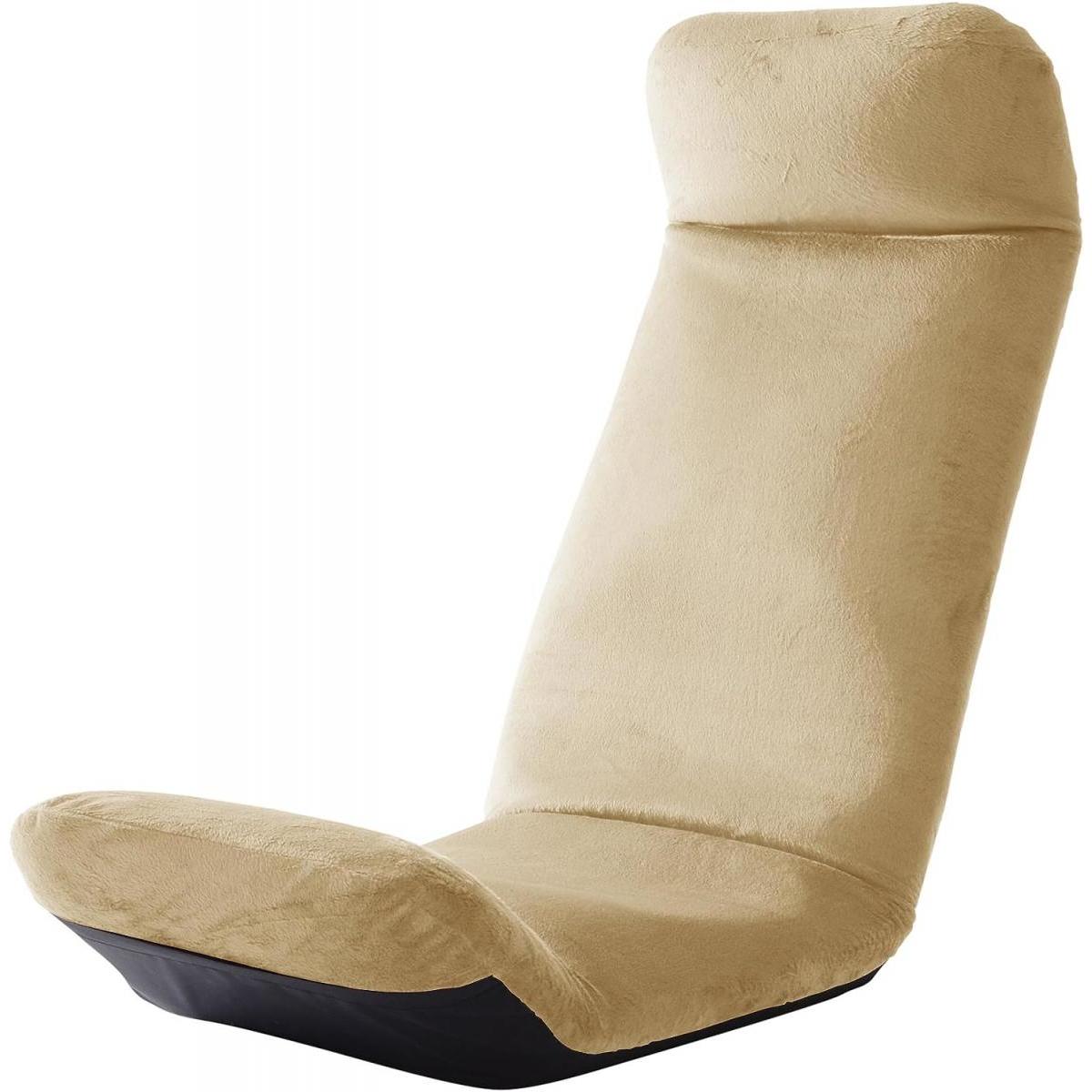 【I】セルタン(CELLUTANE) 和楽プレミアム リクライニング座椅子 上タイプ テクノベージュ　ギア3箇所14段 【受注生産品】