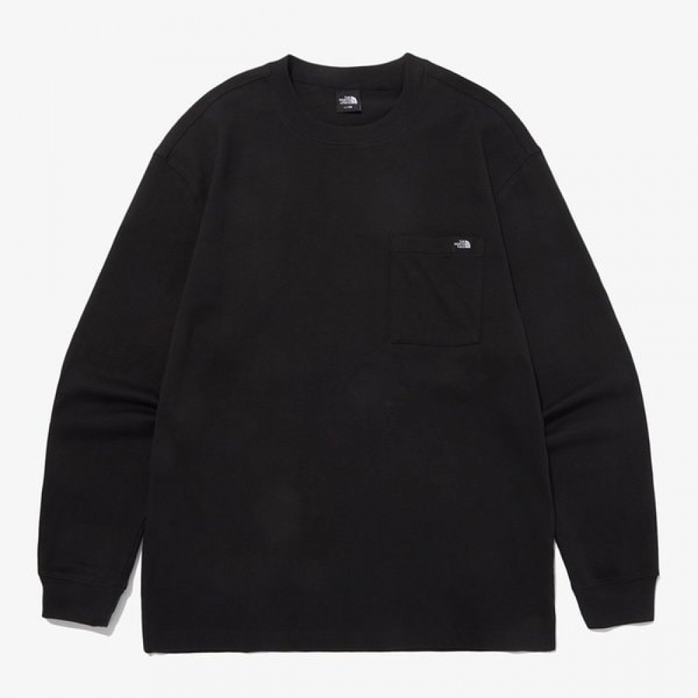 [ノースフェイス公式] NT7TQ55A メンズ NSE ロングスリーブ Tシャツ_ブラック