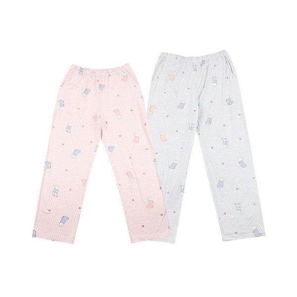 柔らかいコトナ生地 ハウンドチェック捺染 カップル下衣 EZ1951PEZ2951P_BP