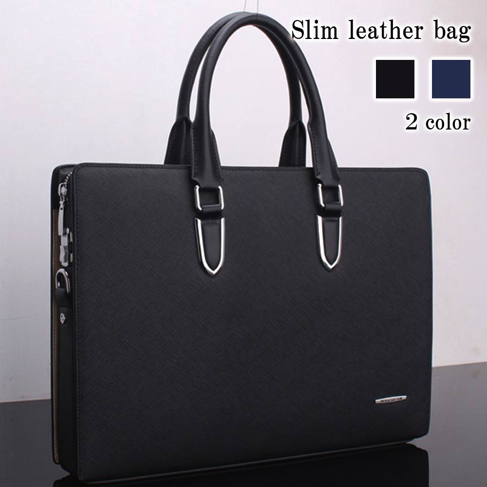 ビジネスバッグ メンズ スリムレザーバッグ 15インチ ショルダーバッグ ビジネス パソコン 本革 50代 レザー A4 ノートPC 30代 40代 軽量 3WAY ブリーフケース 革 通学 冬 バッ