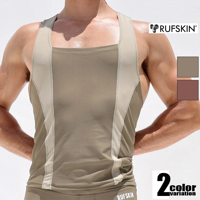 RUFSKIN/ラフスキン 303 タンクトップ 袖なし ノースリーブ スリーブレス メンズ ファッション トップス