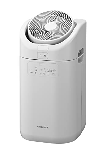 CORONA(コロナ) 衣類乾燥除湿機 サーキュレーター 分離可能 【日本生産】 コンプレッサー式 省エネ 除湿量 8.0L 部屋干し 静音 ス