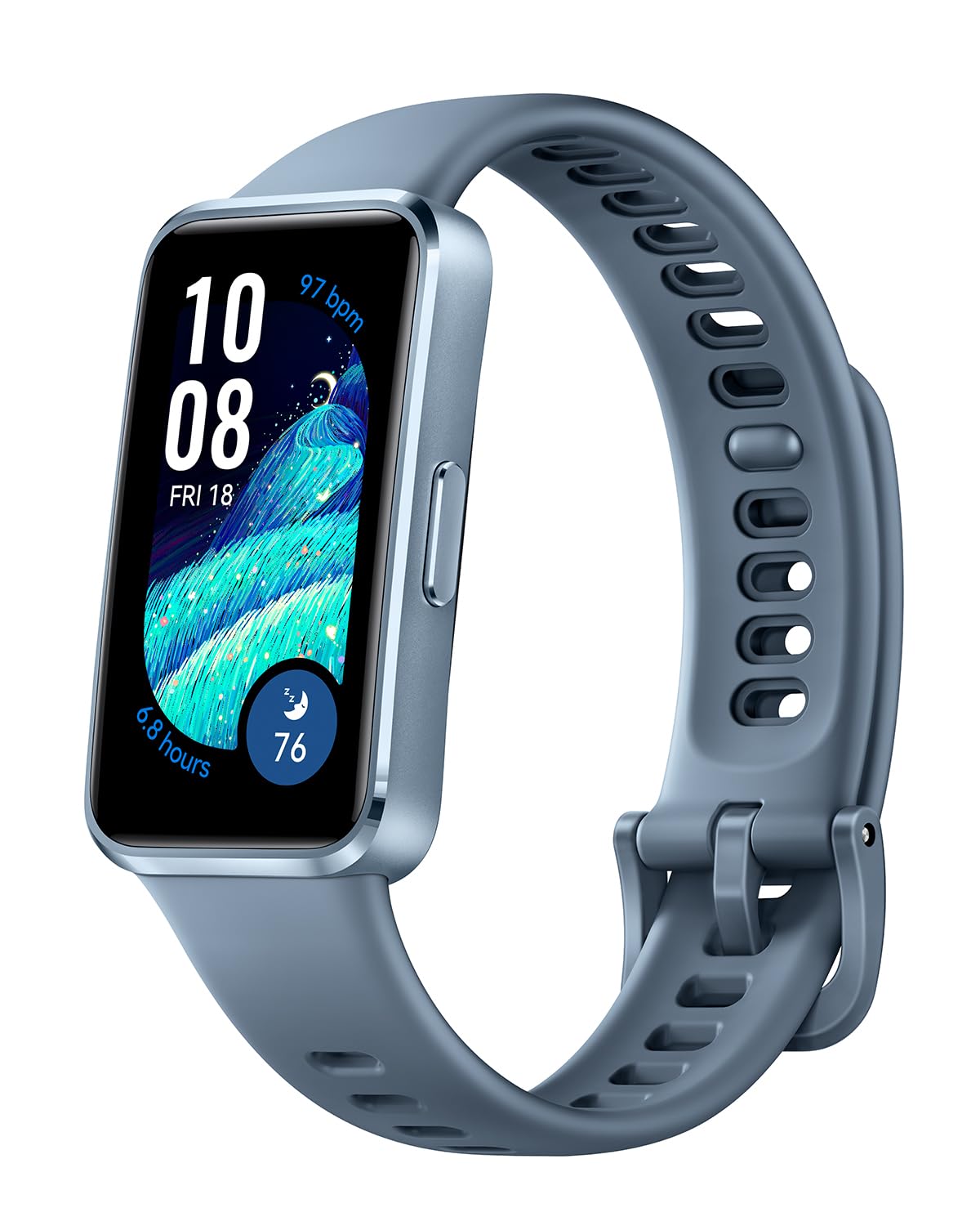 HUAWEI Band 10 Aluminum Edition アルミニウムケース スマートウォッチ 快適な付け心地 情緒モニタリング 24時間睡眠管理 14日間持続バッテリー 急速充電 LINE通知