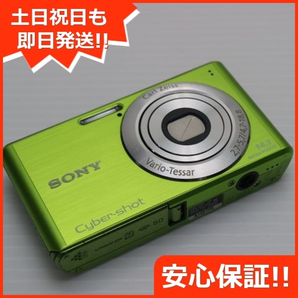 美品 Cyber-shot DSC-W530 グリーン SONY デジカメ 128
