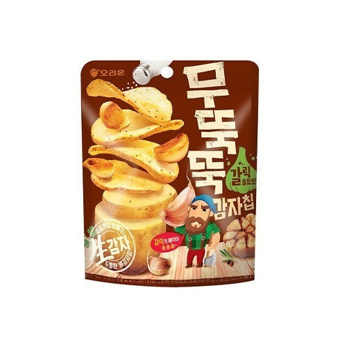 オリオン ムットゥットゥカムジャチップ ガーリックソルト味 106g ×3個