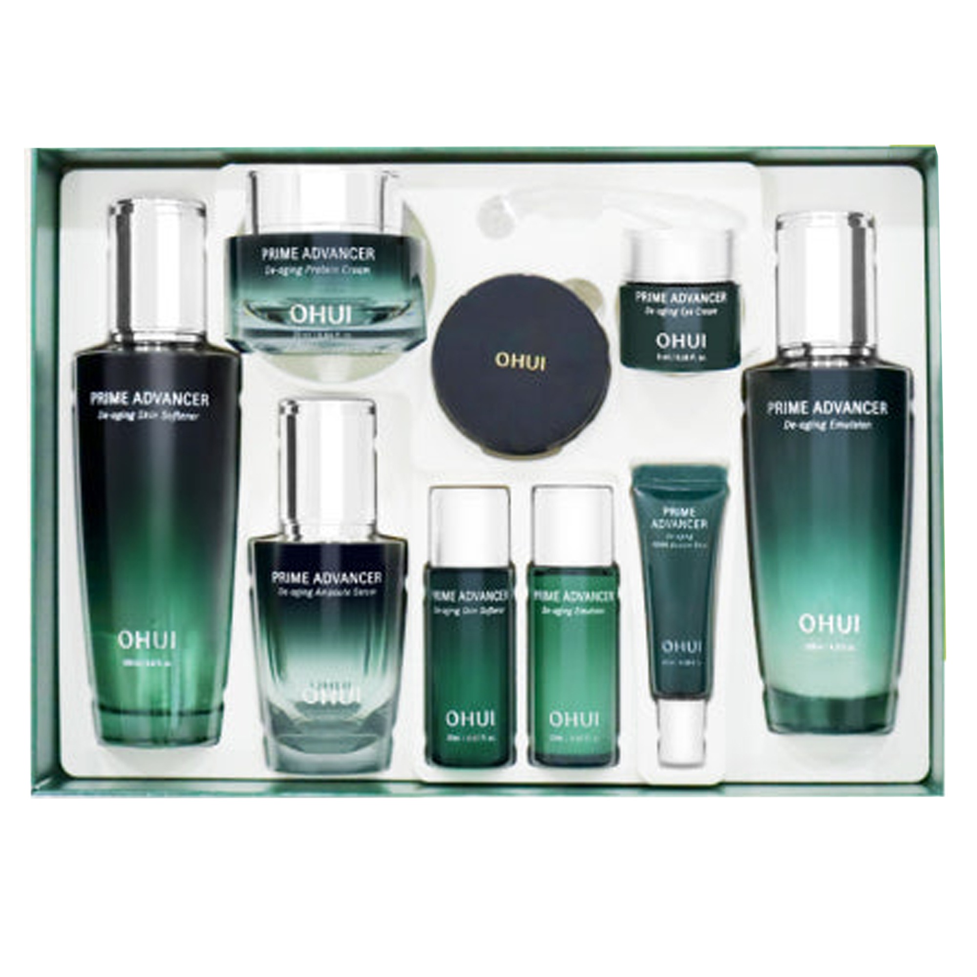 プライムアドバンサー 4種企画セット最新型/スキン+エマルション+クリーム+アンプルセラム+旅行用キット/サンプル 9,166円