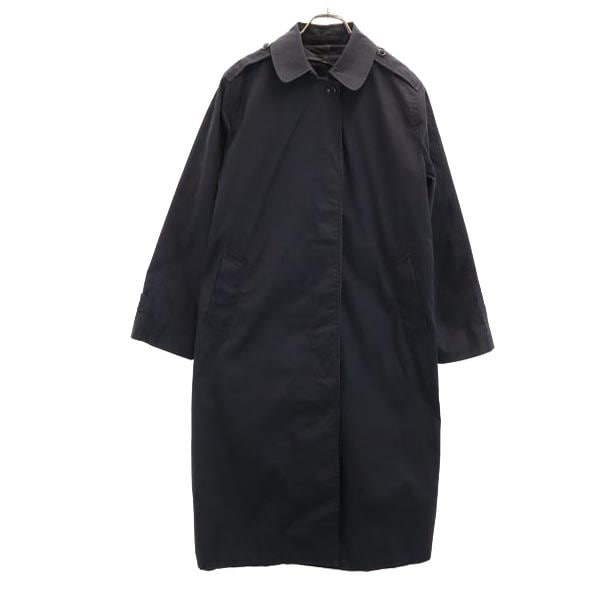 アメリカ軍 80s DLA ステンカラーコート ネイビー US ARMY オールウェザーコート レディース