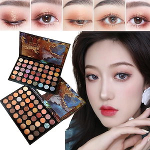 SNSで話題沸騰 アイシャドウパレット 限定40色の油絵シリーズメイクアップ高発色