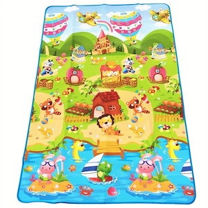 Baby Play Mat 180x120x0.3cm Children Crawling Carpet Toys for Kid Game Activity カラフルな 180X120X0.3CM