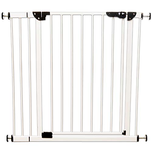 アイリスプラザ ベビーゲート 高さ78cm 取付幅70-91cm ハイタイプ 拡張可能 安心安全ダブルロック機能 突っ張りタイプ ペットゲート ホワイト 5,100円