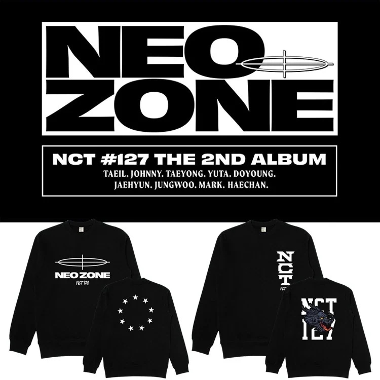 Nc127 ワンセブンアルバムセーターラウンドネックプルオーバー