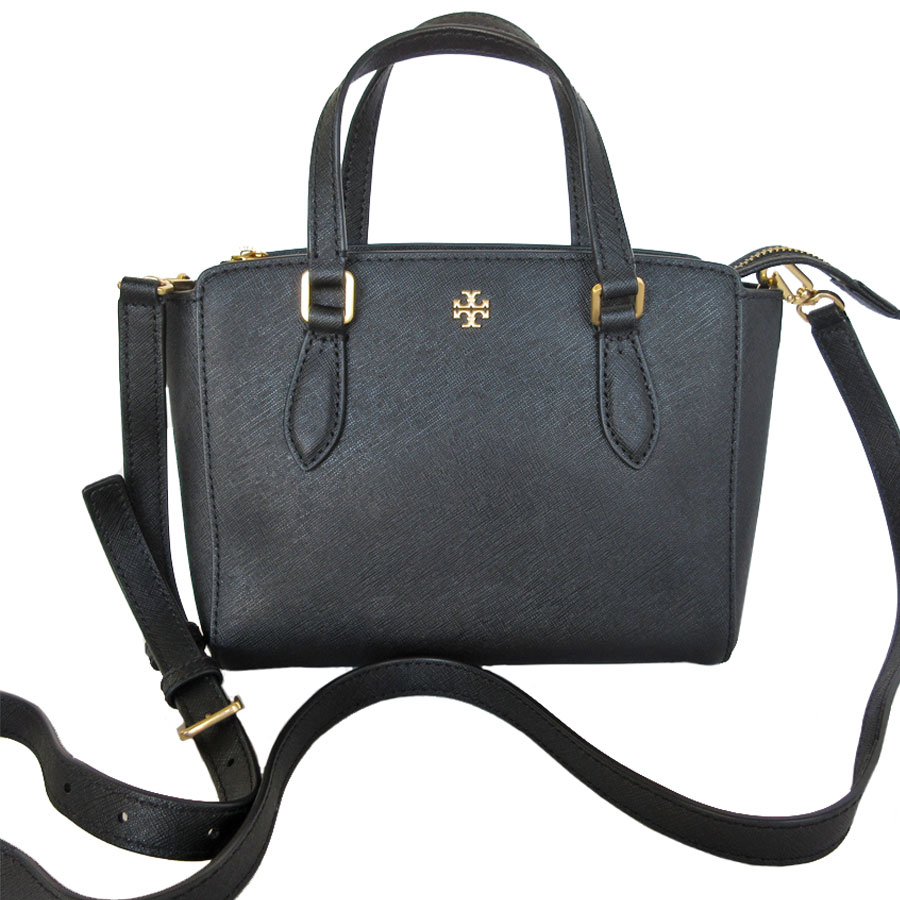 トリーバーチ Tory Burch ハンドバッグ ショルダーバッグ レザー ブラック レディース k0051i