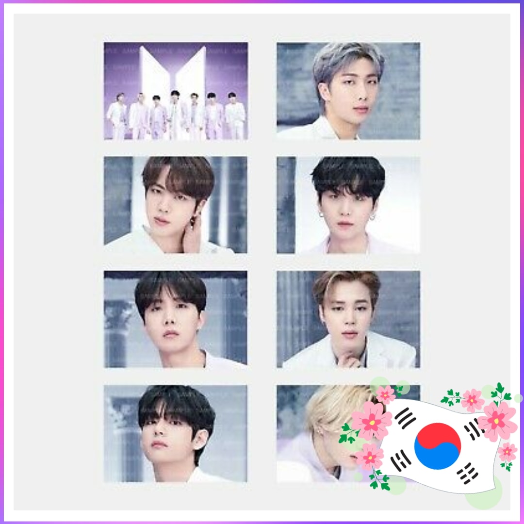 BTS- THE BEST OFFICIAL MD - フォトカードセット8枚 PURPLEその他