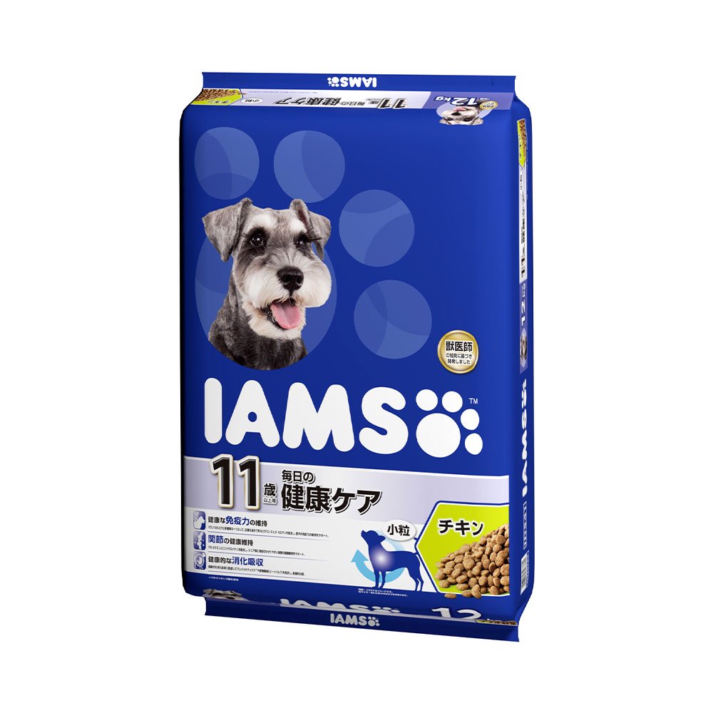 ドッグフード　１１歳以上用　毎日の健康ケア　チキン　小粒　１２ｋｇ　お一人様１点限り　ＣＲＣ45―05―40―01―30
