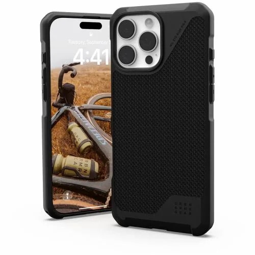 プリンストン iPhone 16 Pro Max用 METROPOLIS LT ケブラーブラック UAG-RIPH24LA-FLTM-KB