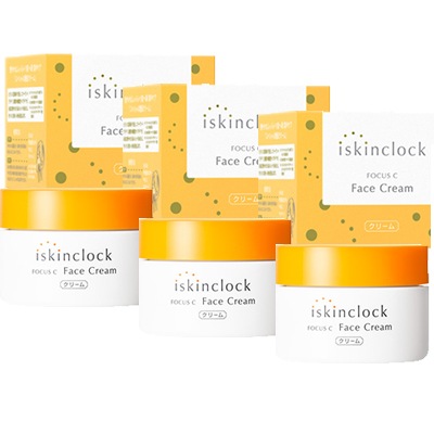 フォーカスCフェイスクリーム　50g 3箱　ジェルクリーム　コラーゲン　ハリ肌 【FTL国内出荷】
